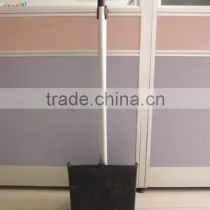 Cheap Plastic Long Handle Lobby Broom With Dustpan Sets thumbnail-4