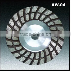 "Aluminium Turbo" Diamond Cup Wheel thumbnail-1