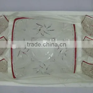 JK042 7pcs Glass Bowl Set With Spray Deco thumbnail-3