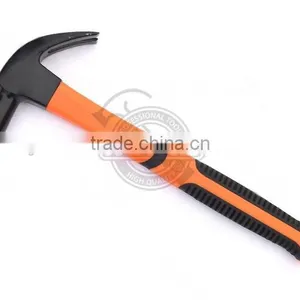8OZ Good Quality British Type Claw Hammer With TPR Handle thumbnail-2