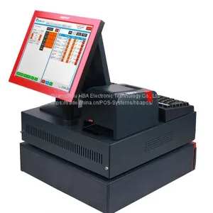 All In One Pos System/ Supermarket Cash Register HBA-A8 Retail Pos Machine In 2017 thumbnail-4