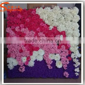 Factory Price Artificial Flower for Wall Decoration Paper Silk Flower Wall for Wedding Supplies thumbnail-6