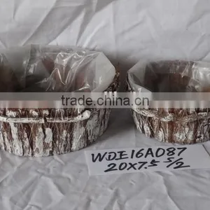 Decorative Moss and Sisal Flower Pot With Handle Material Moss,sisal, Grass,cornhusk thumbnail-5