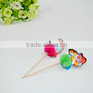 Christmas Decorations Beautiful Paper Honeycomb Ball Food Picks thumbnail-2