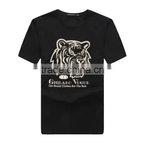 Wholesale 95cotton 5spandex Brand Fashion Slim t Shirt thumbnail-1