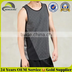 Custom a Soft Cotton Shirt With no Sleeves / Mens Tank Tops thumbnail-2