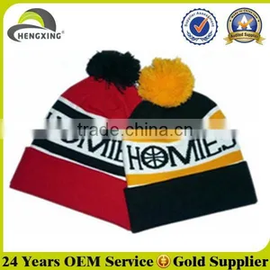Custom Pom Pom Beanie Hat,custom Slouch Beanie,beanie Knitted Cap thumbnail-3