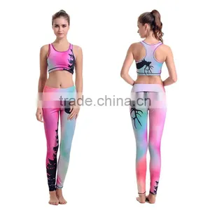 Custom Made Soft Skinny Stretch Fitness Wear/yoga Clothes, Running Clothing/compression Apparel for Women/ladies thumbnail-3