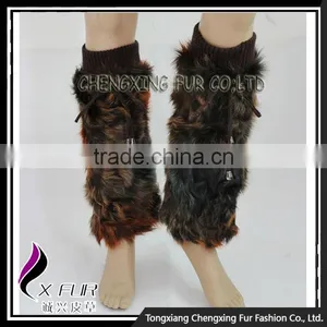 CX-A-18 2016 Genuine Hot Lamb Fur Girl Leg Warmer thumbnail-3