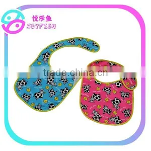 Organic Cotton Lovely Cartoon Baby Bibs thumbnail-5