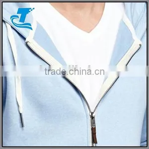 Custom Zipper Up Men Fleece Hooded Jackets thumbnail-3