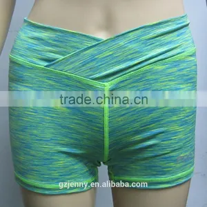 Outdoor Yoga Summer Sports Tight Pants Short Gym Women Running Shorts thumbnail-1