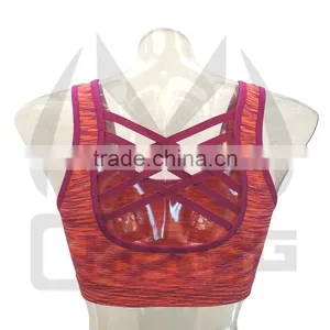 Factory Supply Sexy Ladies Bra Underwear Sports Wear Seamless Bra for Women thumbnail-2