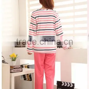 Made In China Long Sleeves Cotton Lady Pajama thumbnail-3