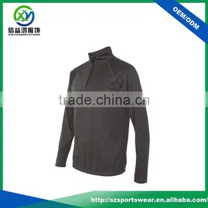 Basic Design Available Color Raglan Sleeve Light Weight 1/4 Zip Pullover Sweatshirt thumbnail-2
