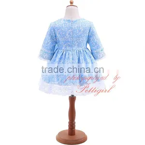 Wholesale Baby Valentines Day Girl Heart Outfit Dress Flower Girl Gown thumbnail-2