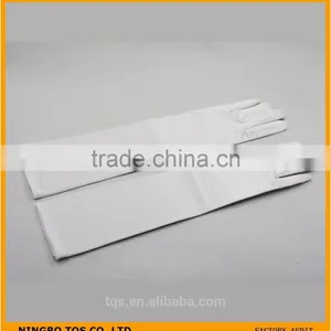 Hot Sale Bridal White Long Stain Gloves thumbnail-1