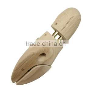 Luxury Quality Firm Beech Wood Type Double Tube Long Lasting Shoe Tree in Custom Package thumbnail-1