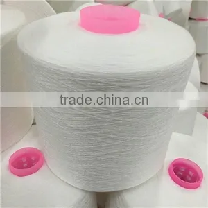 100% Virgin Material Raw Polyester Yarn for Dyeing Semi-finished Goods thumbnail-1
