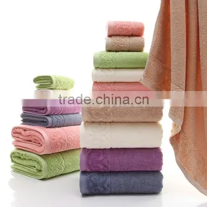 Wholesale Luxury 100% Cotton Jacquard Hotel Bath Towel Set thumbnail-3