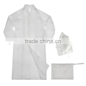 Wholesale Transparent Long Pvc Promotional Raincoat thumbnail-1