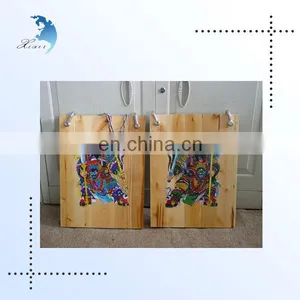 Chinese Traditional Style Door Decoration Screen Digital Print On Wood thumbnail-1