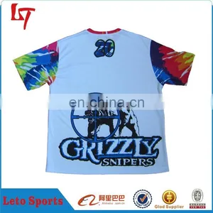 Custom Nice Color Men's Lacrosse Shooting Shirt Sublimated Lacrosse Jersey thumbnail-2