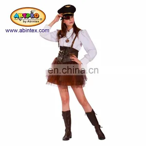 Wind up Steampunk Costume (16-052) as Lady Carnaval Costumes thumbnail-1