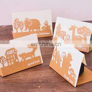 Cheap Fashion Animal Bulk Greeting Cards Thanks You Teachers Day Greeting Card thumbnail-6