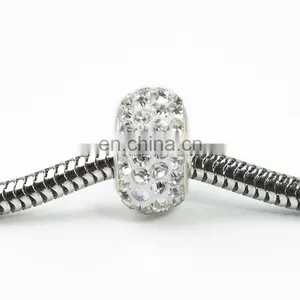 Factory Directly ! Wholesale Big Hole Loose Beads DIY Rhinestone Chain Accessories thumbnail-3