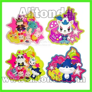 Custom Soft Pvc Cartoon Animal Flower Food Fridge Magnet for Home thumbnail-3