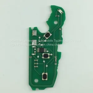 3 Button Audi Remote Control Flip Key for A3 TT thumbnail-2