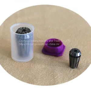 Collet ER11, 16,20 Half-transparent Package Small Plastic Tool Box Little Parts and Tool Protective Storage Box 20mm(D) * 32mm(H) thumbnail-1