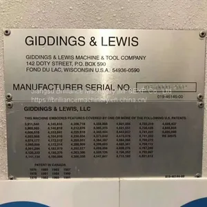 USA GIDDINGS & LEWIS HMC 410 Horizontal Boring & Milling Machining Center thumbnail-3