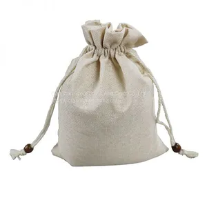 Small Size Various Colors Burlap Candy Bags Jute Wedding Gift Bag With Drawstring Wedding Party Favor Gift Pouches thumbnail-1