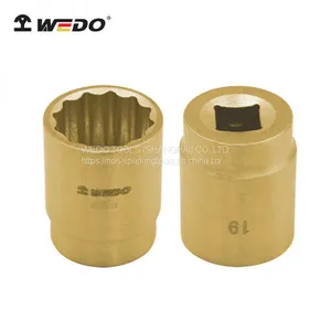 WEDO Non Sparking Aluminum Bronze 3/8 Drive Socket thumbnail-1
