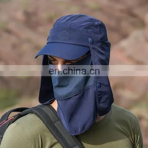 2020 New Design Couples Light String Outdoor UV Protection Sun Hats Bucket Fishing Bucket Hat thumbnail-4
