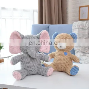 Student Kids Crocheted & Knitted Stuffed Animals Toys Bunny Elephant Dinosaur Patterns Valentine Day Gift Lover Gifts thumbnail-7