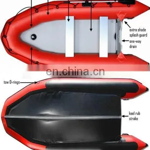 Rowing Rubber Boat Inflatable Boat Yacht Kayak Fishing thumbnail-5