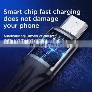 JOYROOM Type C Cable Hi-Tensile Data Transfer 1M Micro USB Nylon Cable For IPhone X 5 6 6S 7 8 Plus thumbnail-4