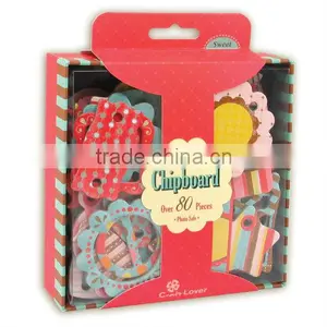 DIY Craft Gift Box Set Chipboard Shapes & Tags Chipboard Scrapbook Decor thumbnail-4