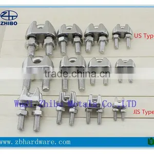Stainless Steel Ringging Hardware Wire Rope Clips/Cable Grips/Wire Rope Clamp thumbnail-5