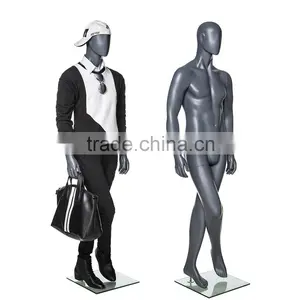 Full Body Fiber Glass Male Mannequin With Abstract Head Sale thumbnail-1