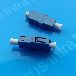 Fiber Optical Adaptor Fiber Optic Equipment Ftth Network Without Flange lc Upc Simplex SM SX lc Adapter thumbnail-1