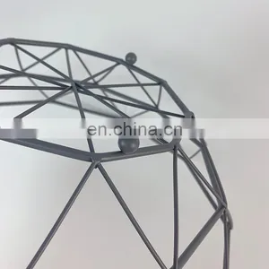 High Quality Metal Fruit Basket Simple Geometry Fruit Tray Modern Fruit Holder thumbnail-5
