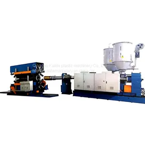PE/PVC Large Diameter Double Wall Corrugated Pipe Production Line thumbnail-1