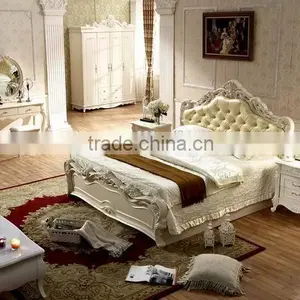 High Quality European Bed Set Furniture thumbnail-1