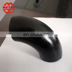 Top Quality 30 Inch Black Carbon Steel Pipe Nipple/180 Degree Elbow thumbnail-1