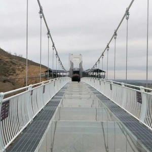 Hanging Rope Bridge Outdoor Play Equipment Park Facilities Glass Bridge thumbnail-4