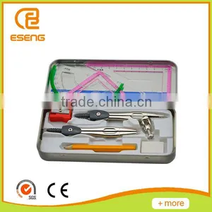 School Geometry Compass Pencil Sharpener Eraser Box thumbnail-3